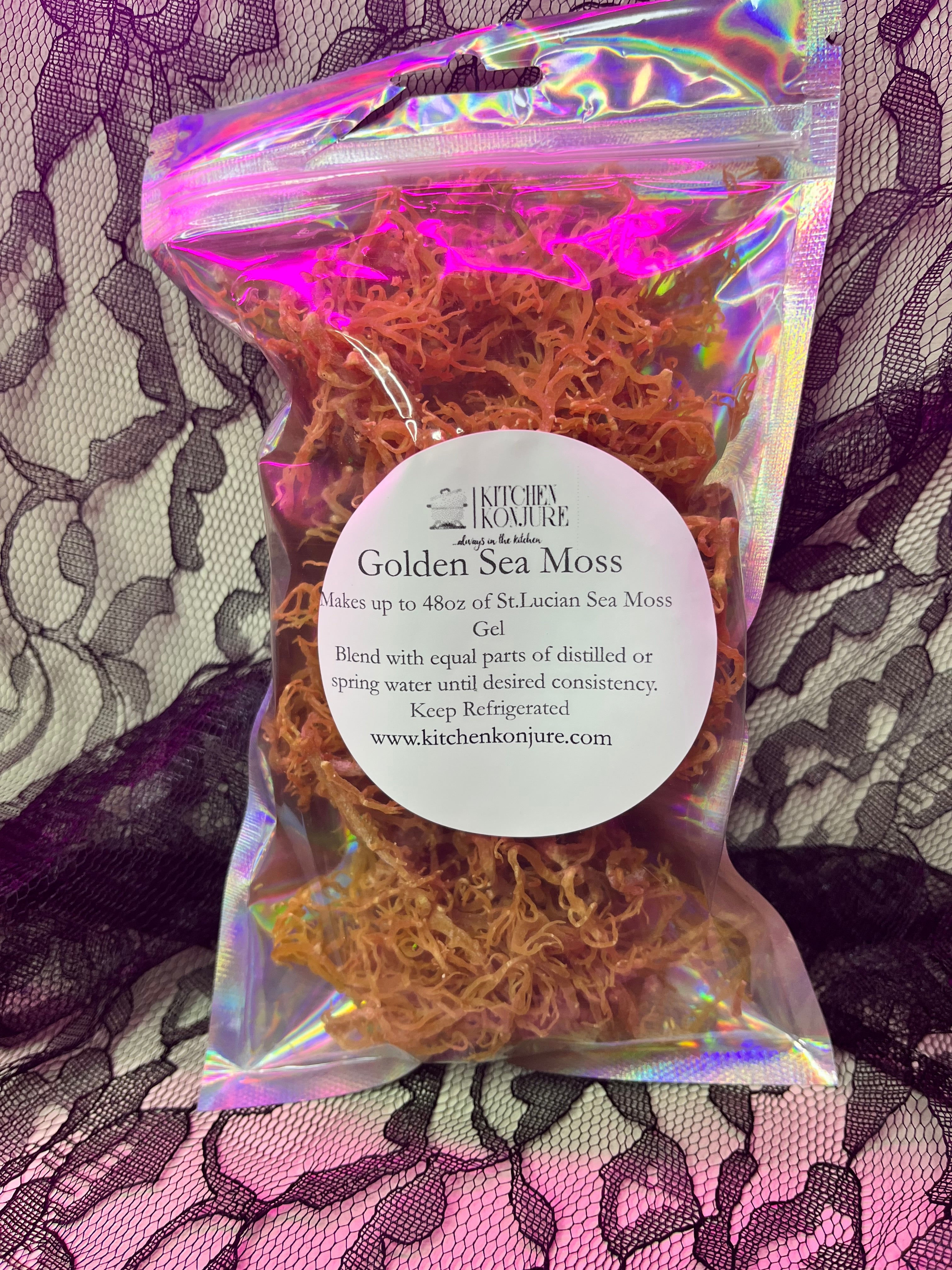 Raw St. Lucian Sea Moss