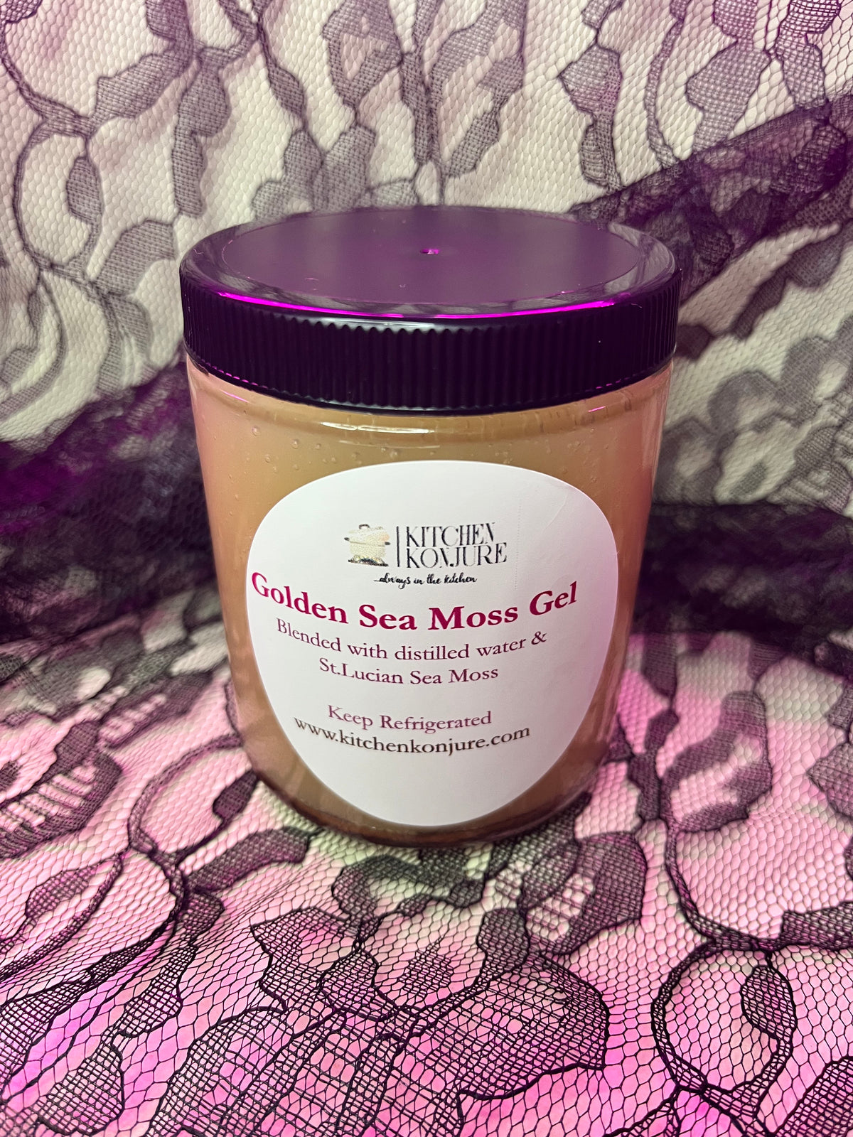 Golden Sea Moss Gel